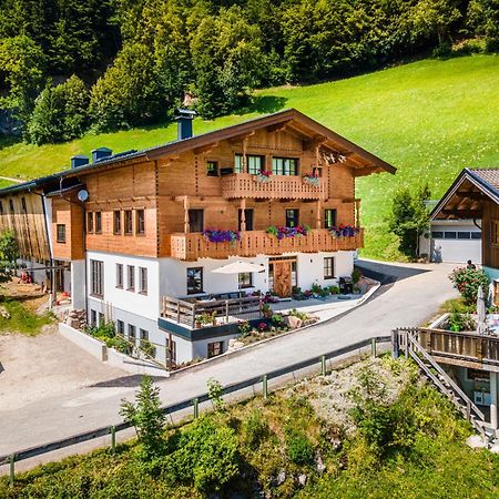 Biobauernhof Schneiderbauer Appartement Unken Buitenkant foto