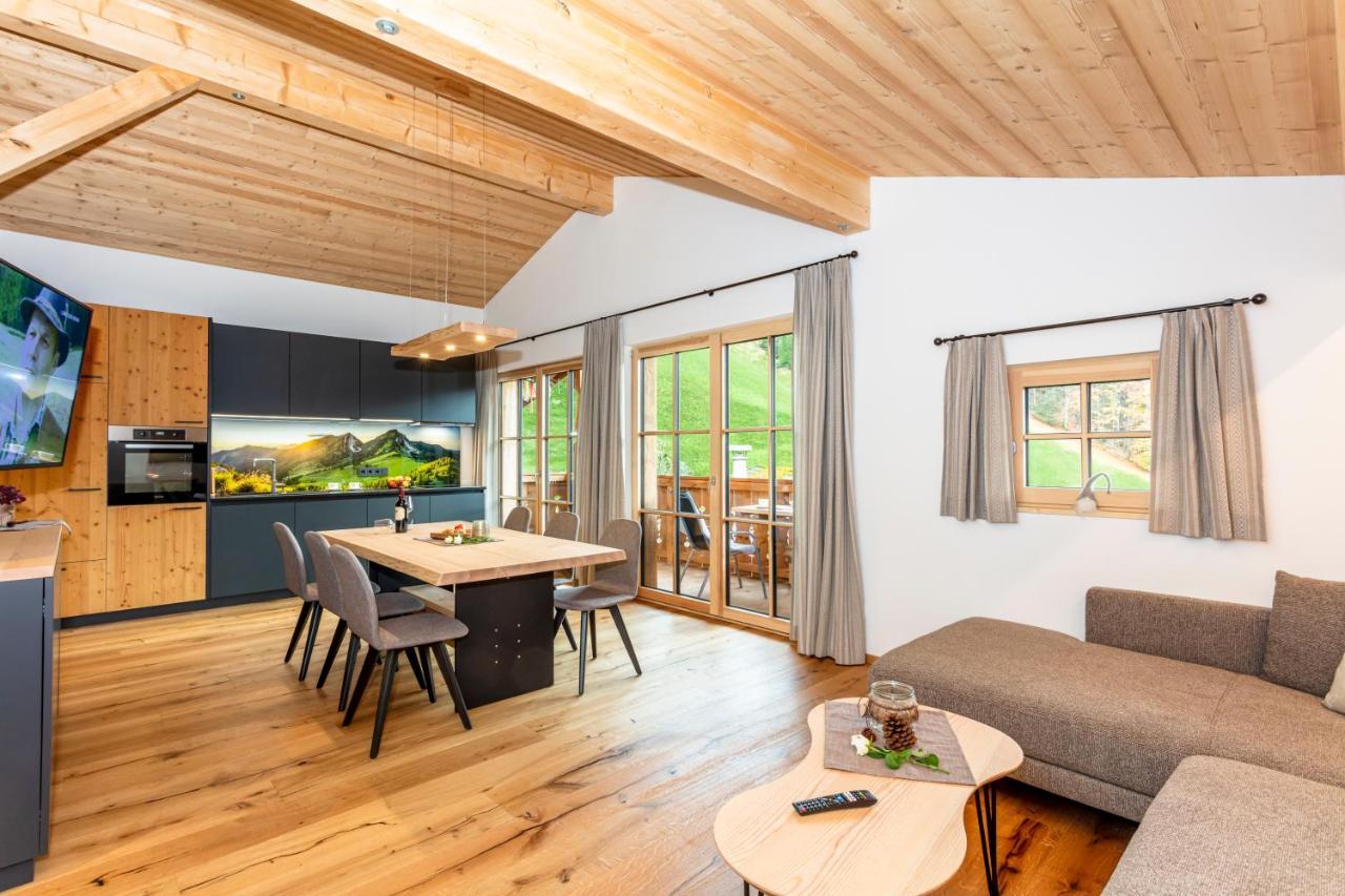 Biobauernhof Schneiderbauer Appartement Unken Buitenkant foto