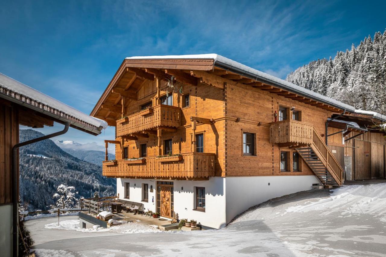 Biobauernhof Schneiderbauer Appartement Unken Buitenkant foto