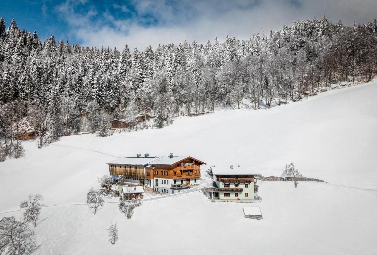 Biobauernhof Schneiderbauer Appartement Unken Buitenkant foto