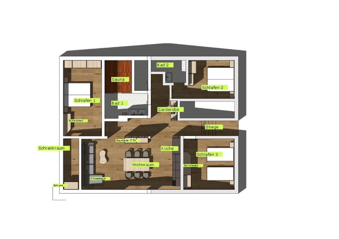 Biobauernhof Schneiderbauer Appartement Unken Buitenkant foto