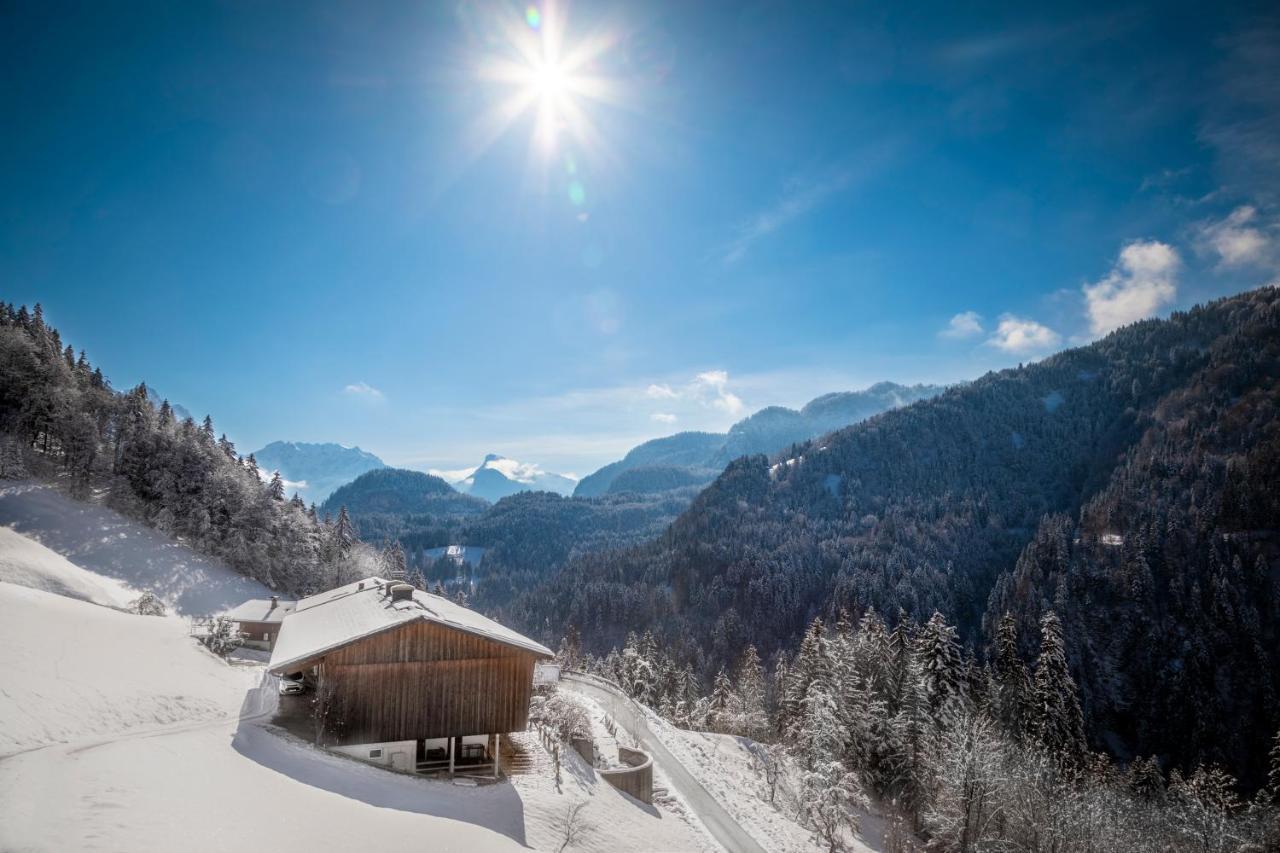 Biobauernhof Schneiderbauer Appartement Unken Buitenkant foto